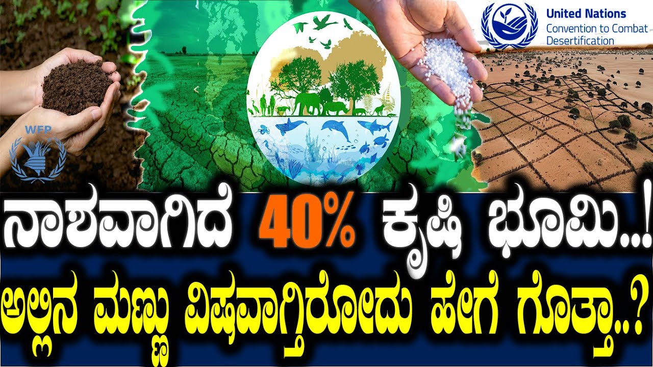 ನಾಶವಾಗಿದೆ 40% ಕೃಷಿ ಭೂಮಿ..!  ಅಲ್ಲಿನ ಮಣ್ಣು ವಿಷವಾಗ್ತಿರೋದು ಹೇಗೆ ಗೊತ್ತ?