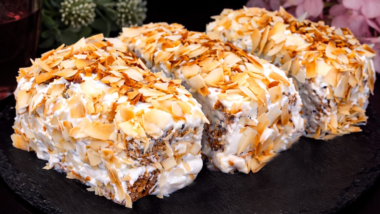 Nur Haferflocken, Apfel & Banane! Ohne Zucker, Mehl, Hefe, Gluten & ohne Reue! Ein gesunder Kuchen!