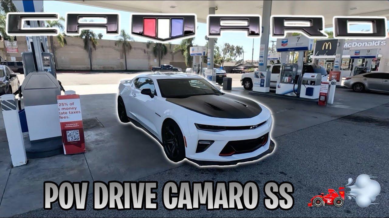 2018 CHEVROLET CAMARO SS GO PRO POV DRIVE