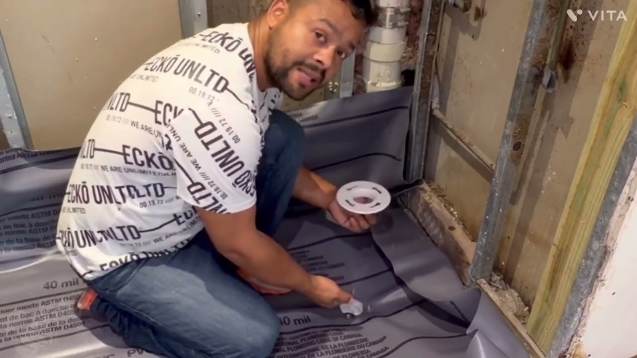 Está son las 4 etapas de la base de una ducha para asegurar y prolongar la vida de una ducha 