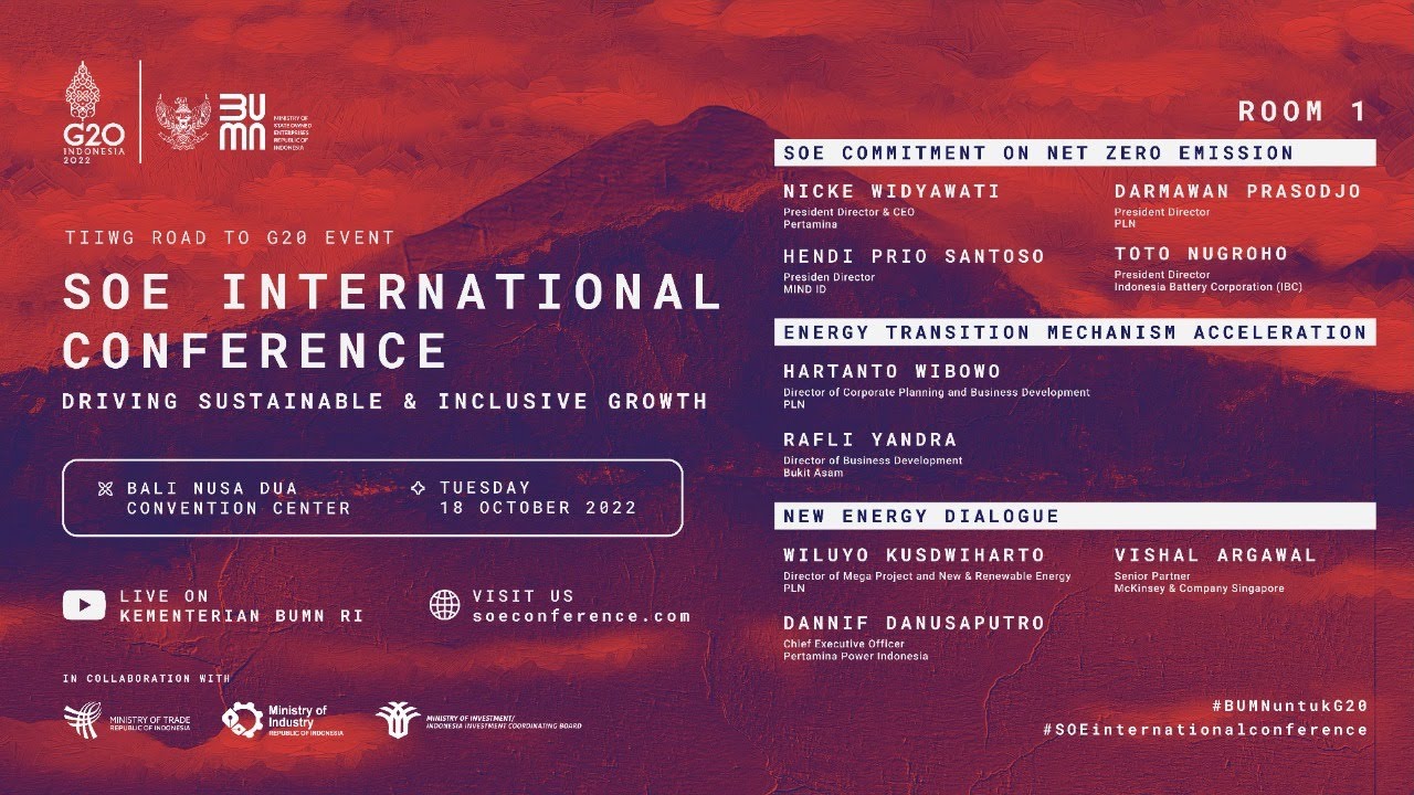 SOE International Conference: Investor Day (Room 1)