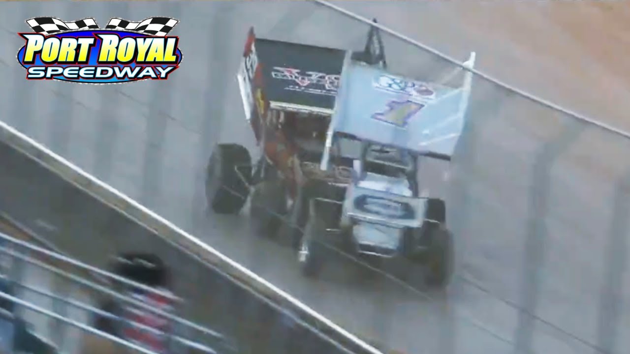Logan Wagner vs. Anthony Macri | 410 Sprint Cars at Port Royal Speedway