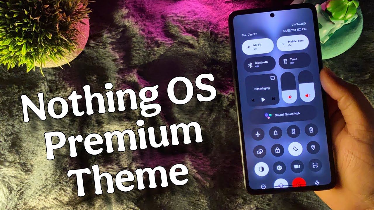 Премиум-тема Nothing OS 🔥 | Чистый и минималистичный дизайн для любого Xiaomi | #nothingos