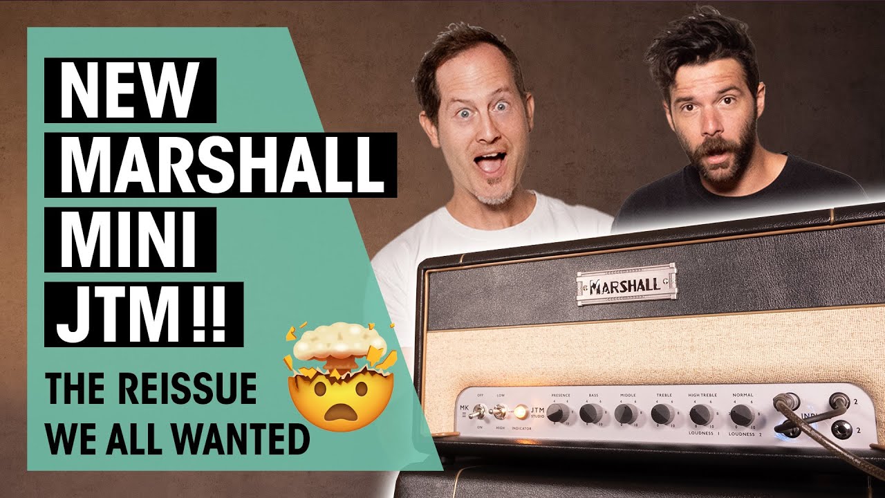 NEW Marshall Studio JTM Amps! | ST20H vs SV20H | The Perfect 20W Reissue | Thomann