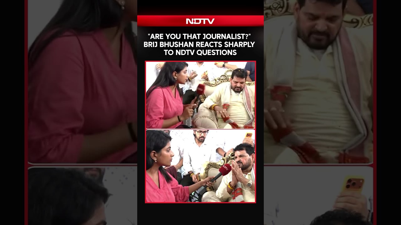 Brij Bhushan Singh Gets Agitated During NDTV Interaction After Acquittal In Sexual Harassment Case