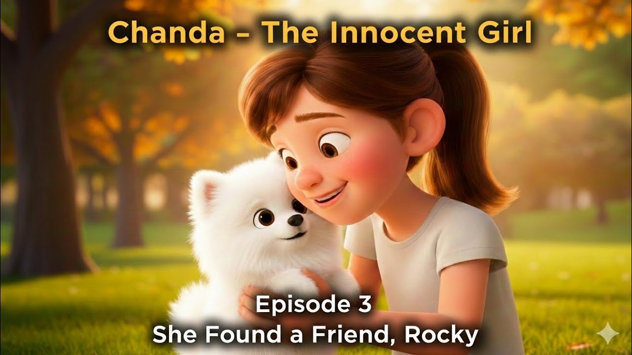She Found a Friend, Rocky 🐶 | Chanda &ndash; The Innocent Girl | Episode 3 | Emotional Moral Story