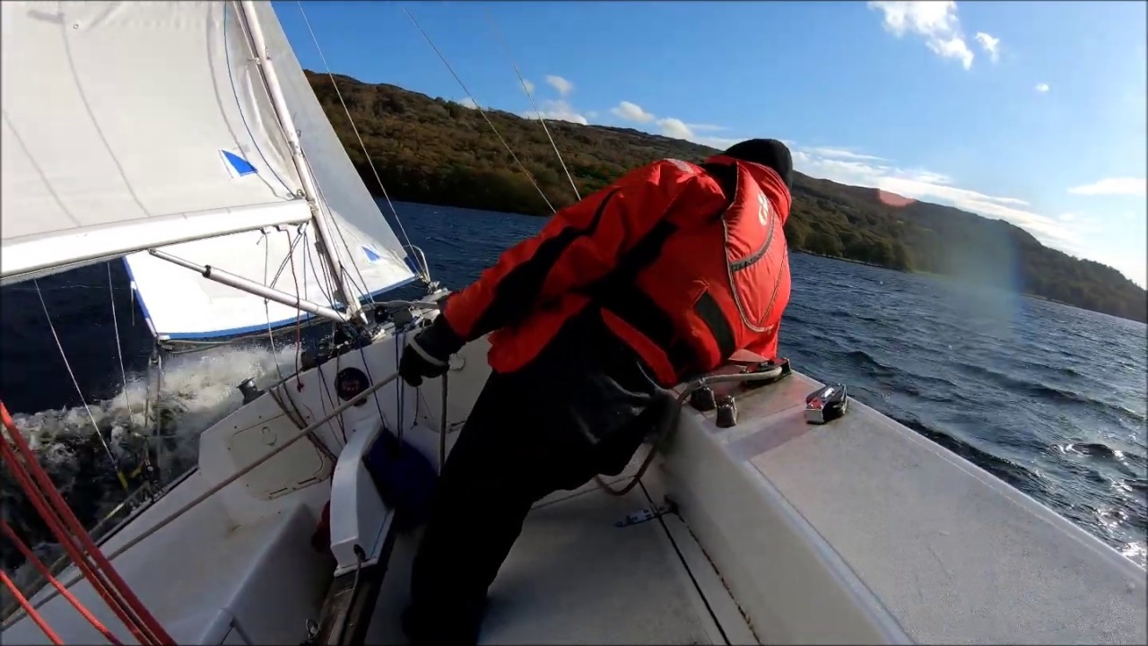 Autumn Sailing on Coniston Water