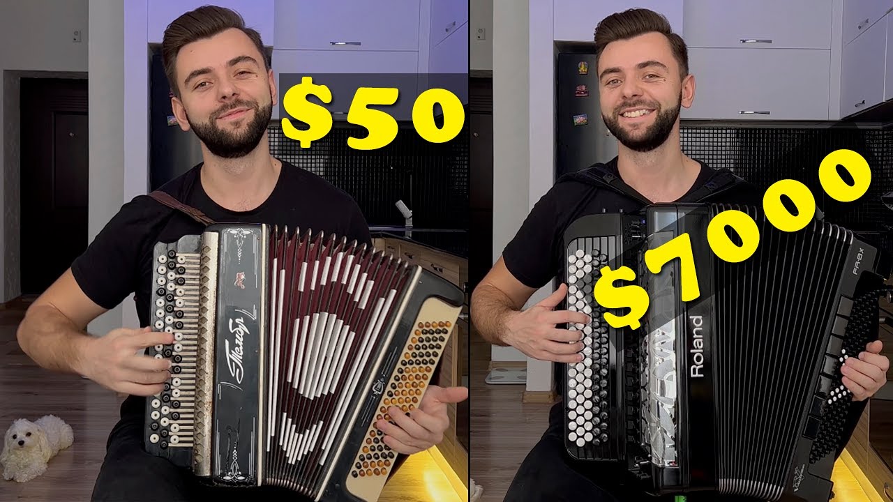 Услышите ли Вы Разницу Между Дешевыми и Дорогими Баянами?