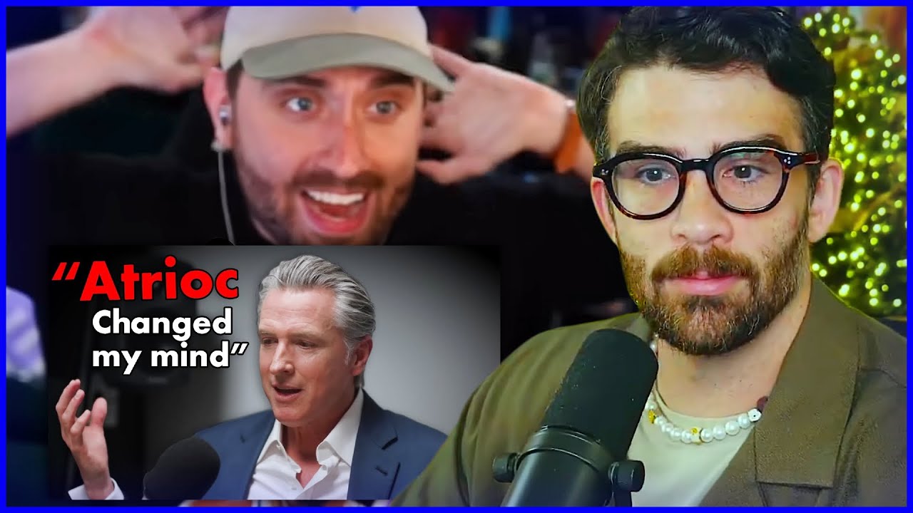 Hasanabi on Atrioc and Gavin Newsom