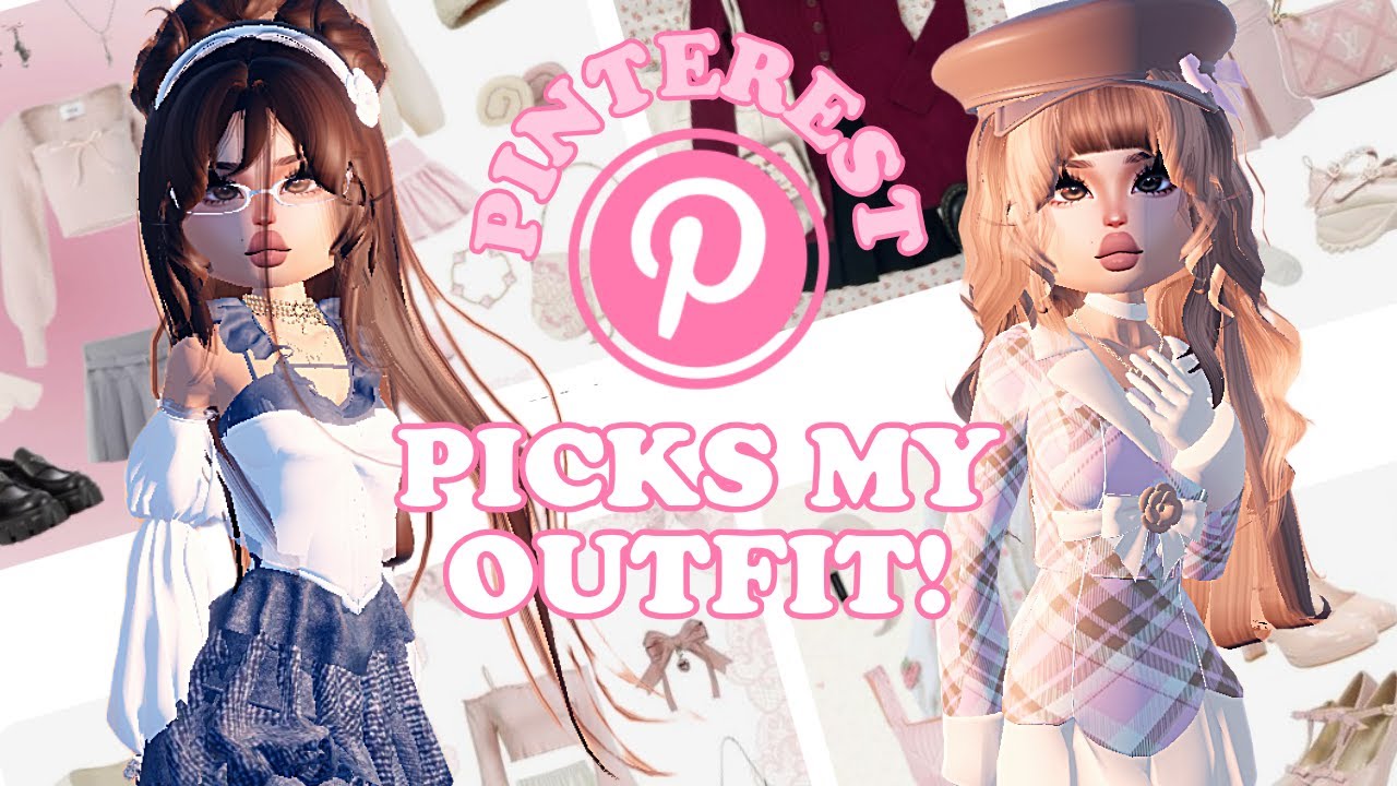 PINTEREST picks my *OUTFITS* in DRESS TO IMPRESS!