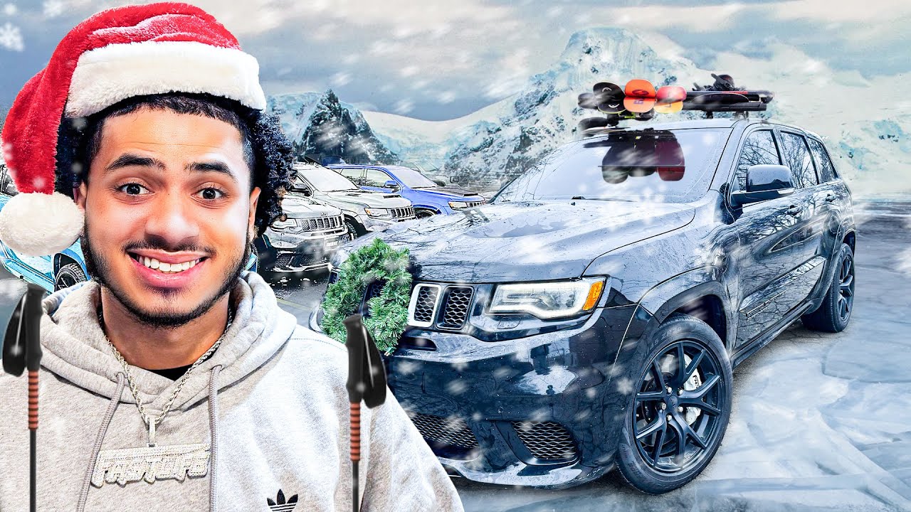 WE TOOK OUR TRACKHAWKS TO GO SKI...
