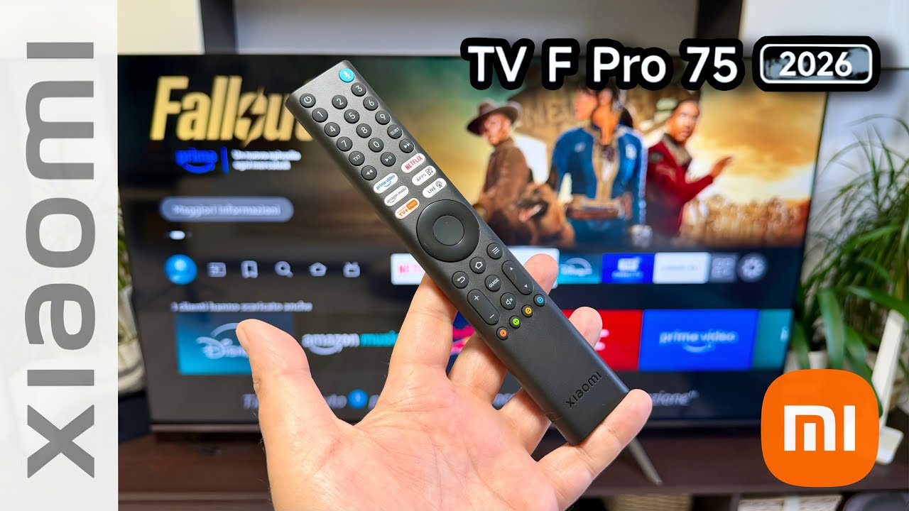 Xiaomi TV F Pro 75&rdquo; 2026 &ndash; 4K QLED Smart TV with Fire TV & Dolby Audio 