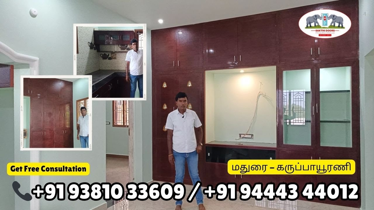 🏠Modular Kitchen / Our latest Interior UPVC work in Madurai / Best interiors🔥 