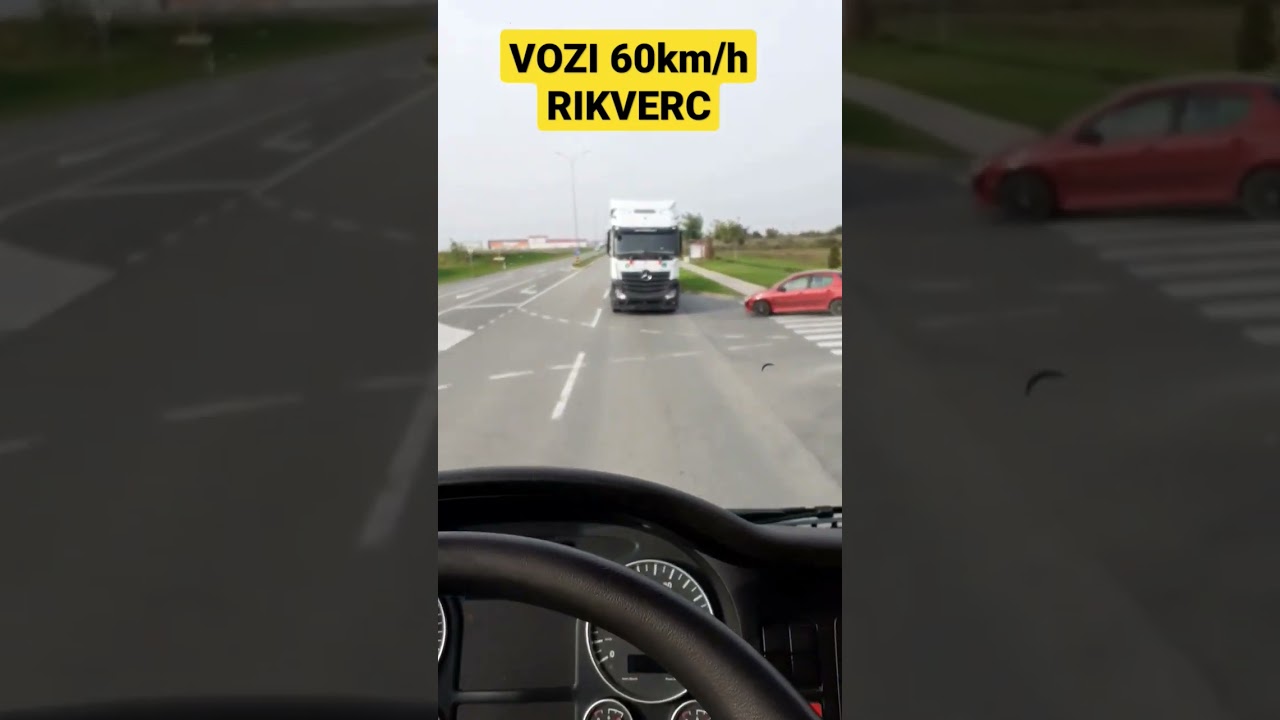 VOZI U RIKVERC 69km/h -HIT- #mercedes #gopro #vozimisko