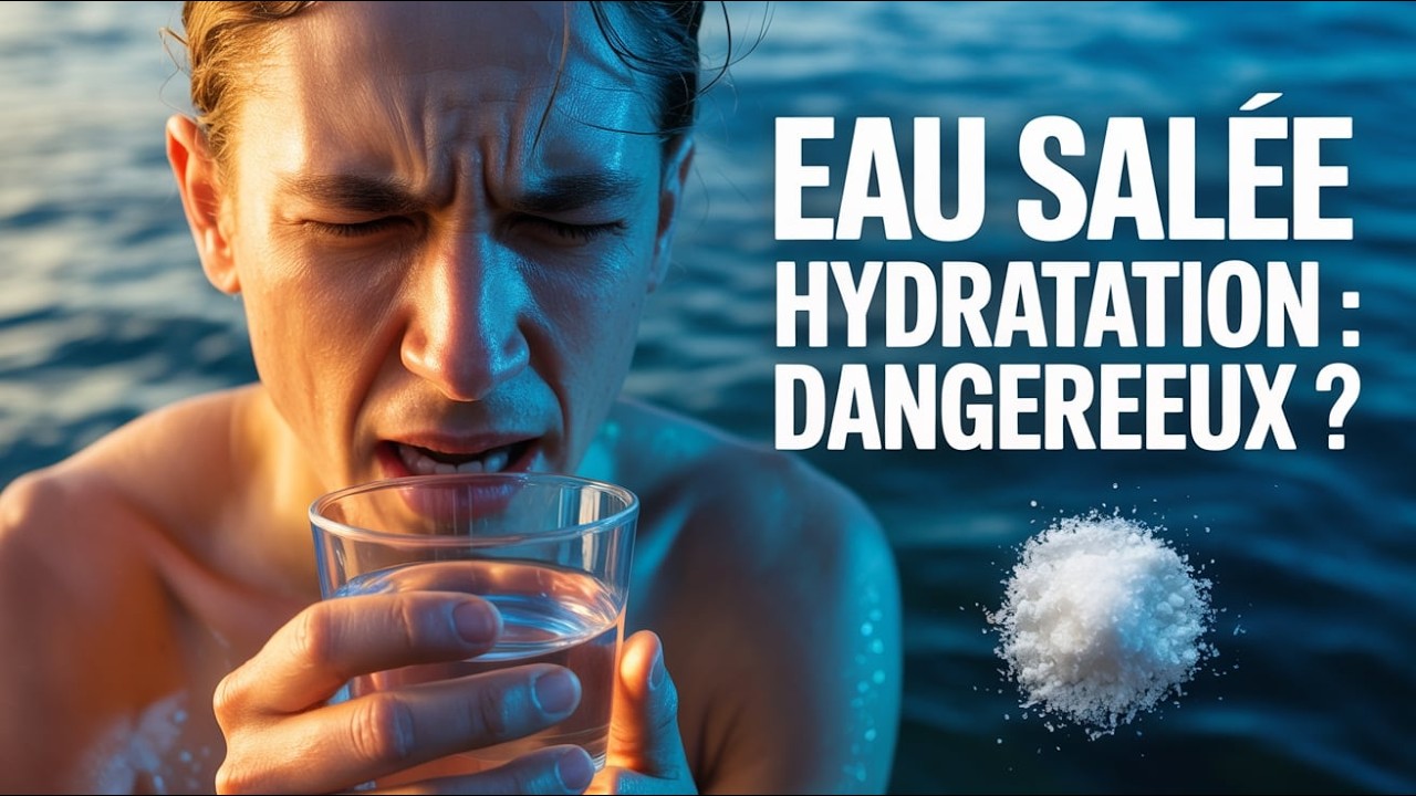 Eau sal&eacute;e hydratation : possible ou DANGEREUX ? La r&egrave;gle claire ! 💧