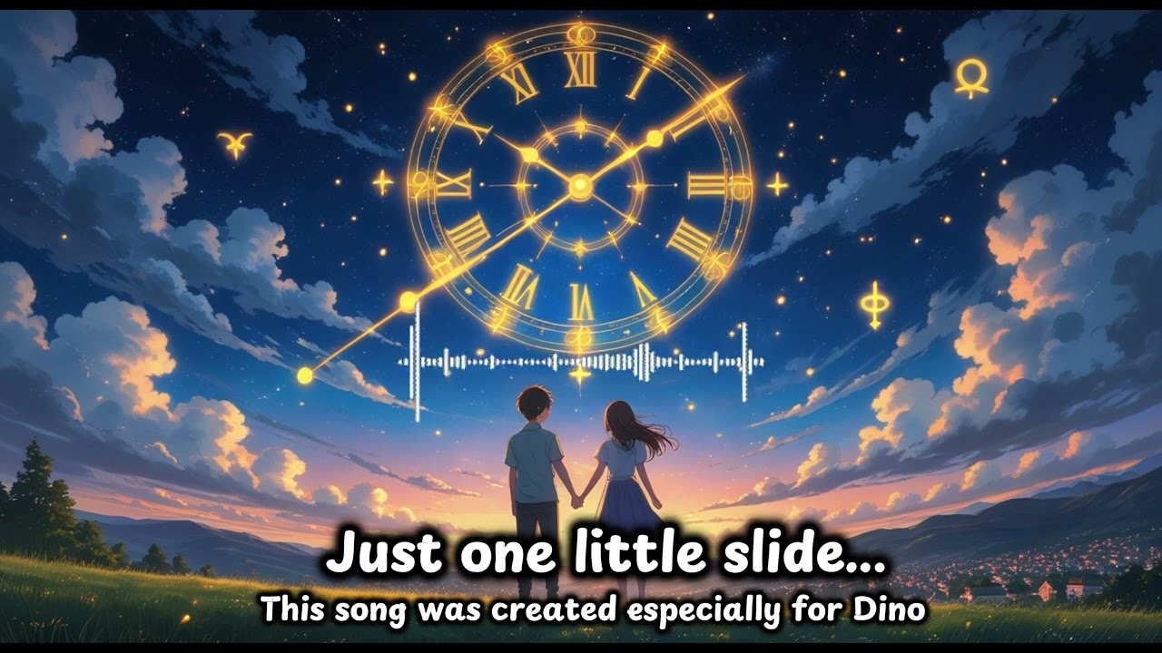 Just one little slide - เพลงนี้จัดทำขึ้นเพื่อให้เจ้าไดโน ที่มาสร้างรอยยิ้มและความสุข ผ่านการเป็นVJ