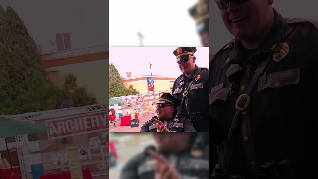 The Officers Couldn't Stop Laughing! 😂🚔 ⭐