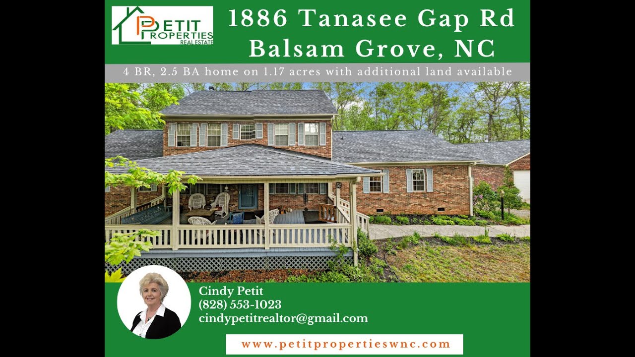 1886 Tanasee Gap Rd, Balsam Grove, NC 28708
