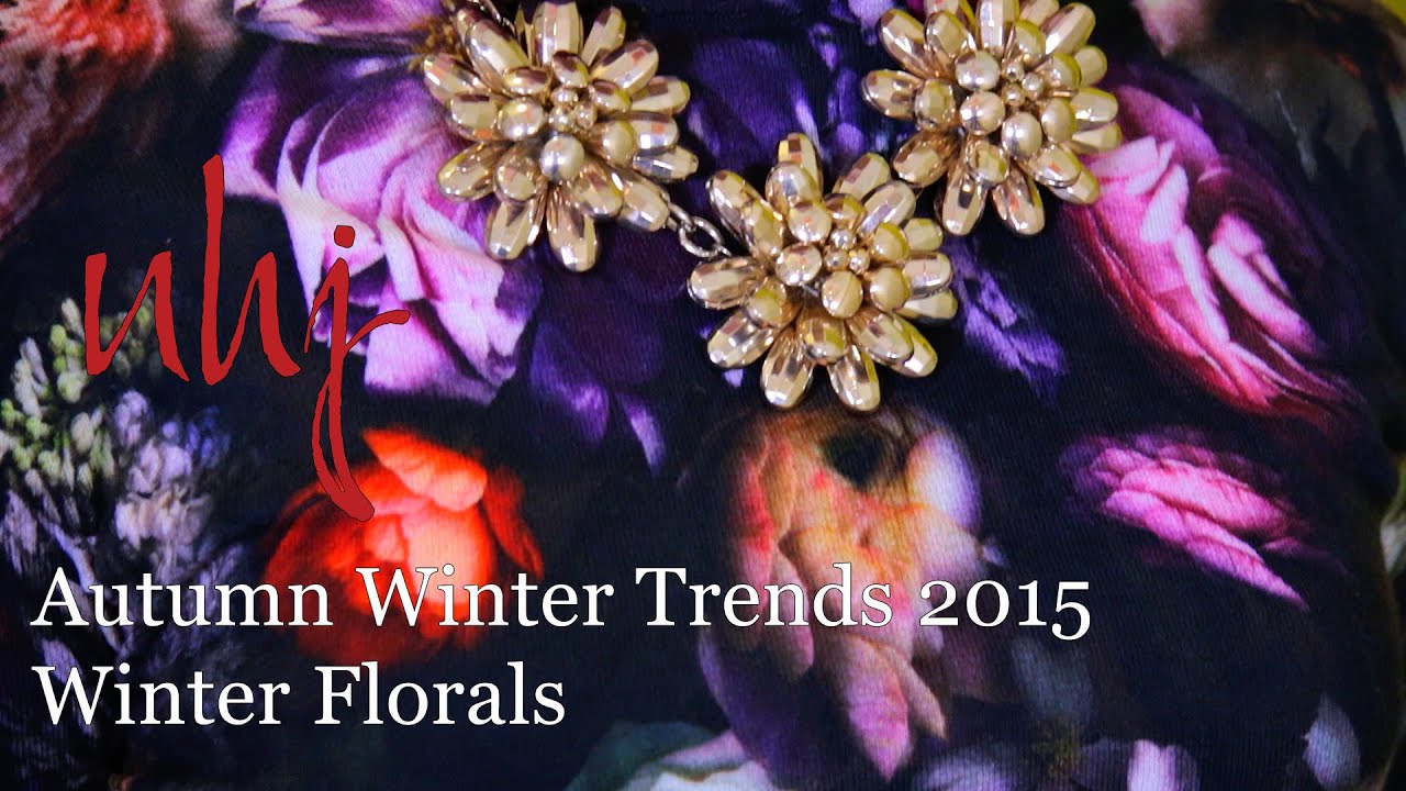 Autumn Winter Trends 15 - Winter Florals