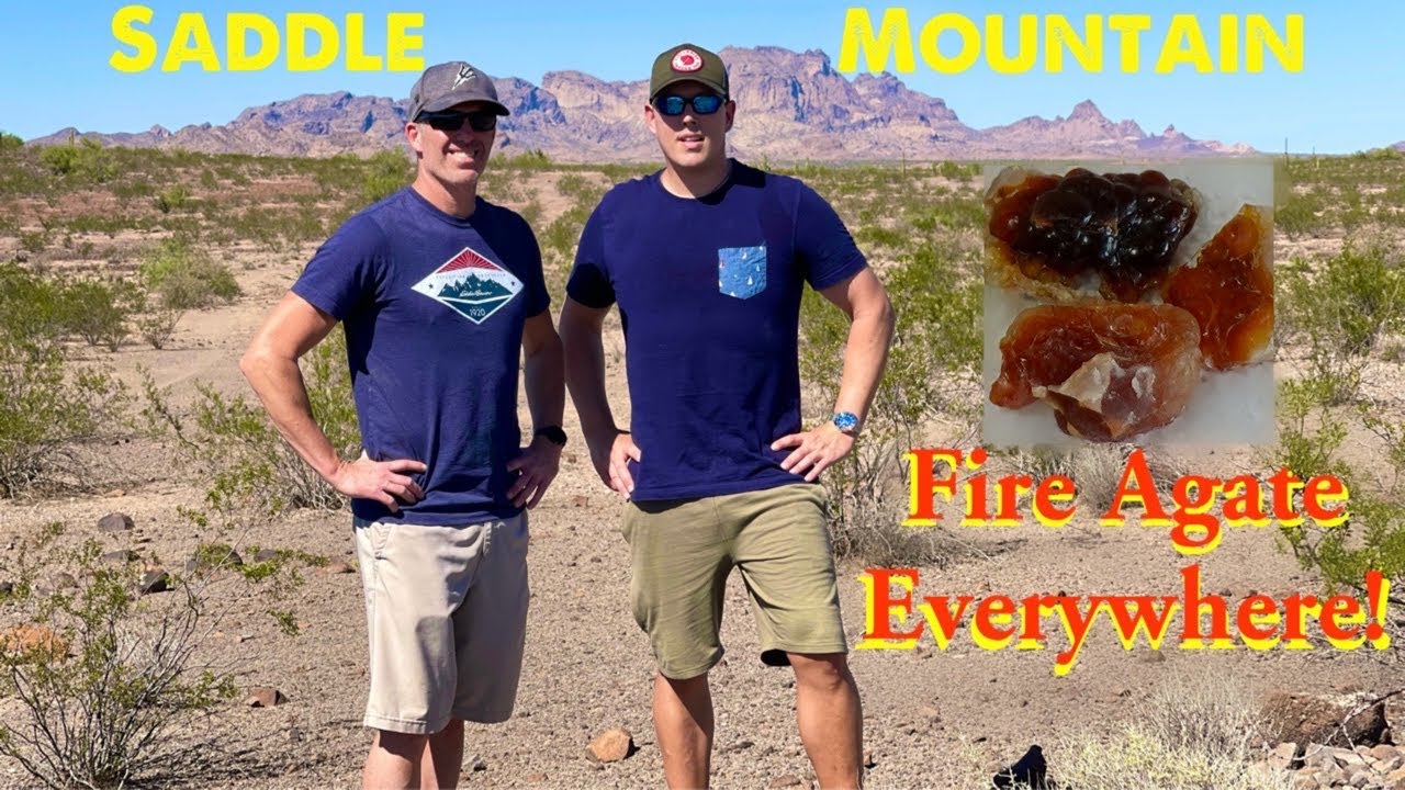 The Best Place to Find Fire Agate Near Saddle Mountain - Arizona Rockhounding
