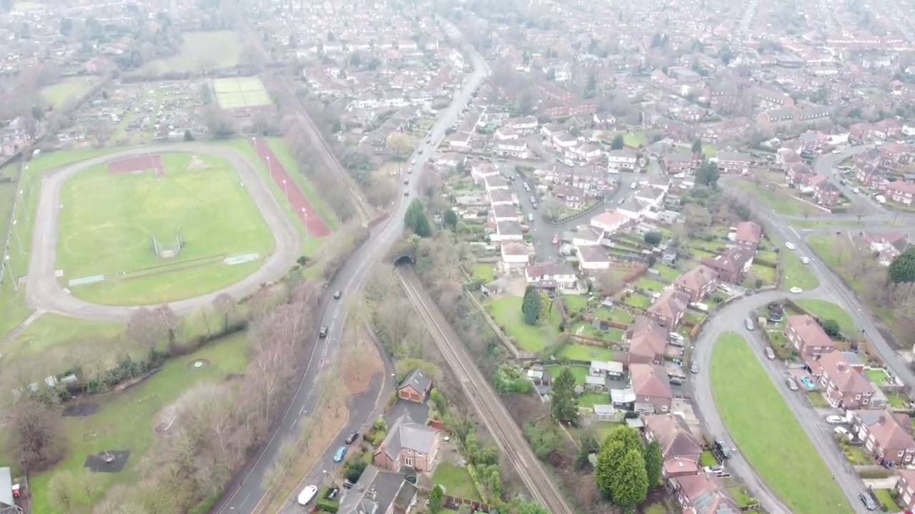 Timperley from the air JAN 2023