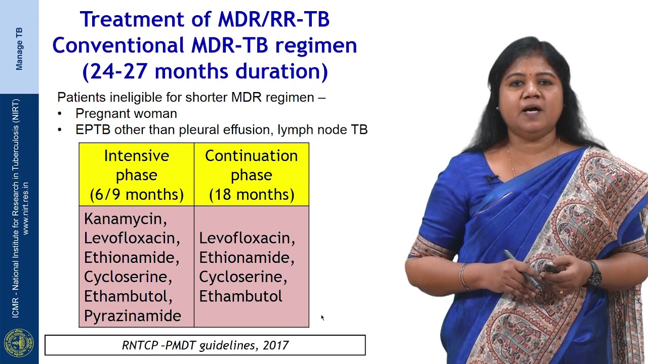 39 Management of drug resistant Tuberculosis Session 01