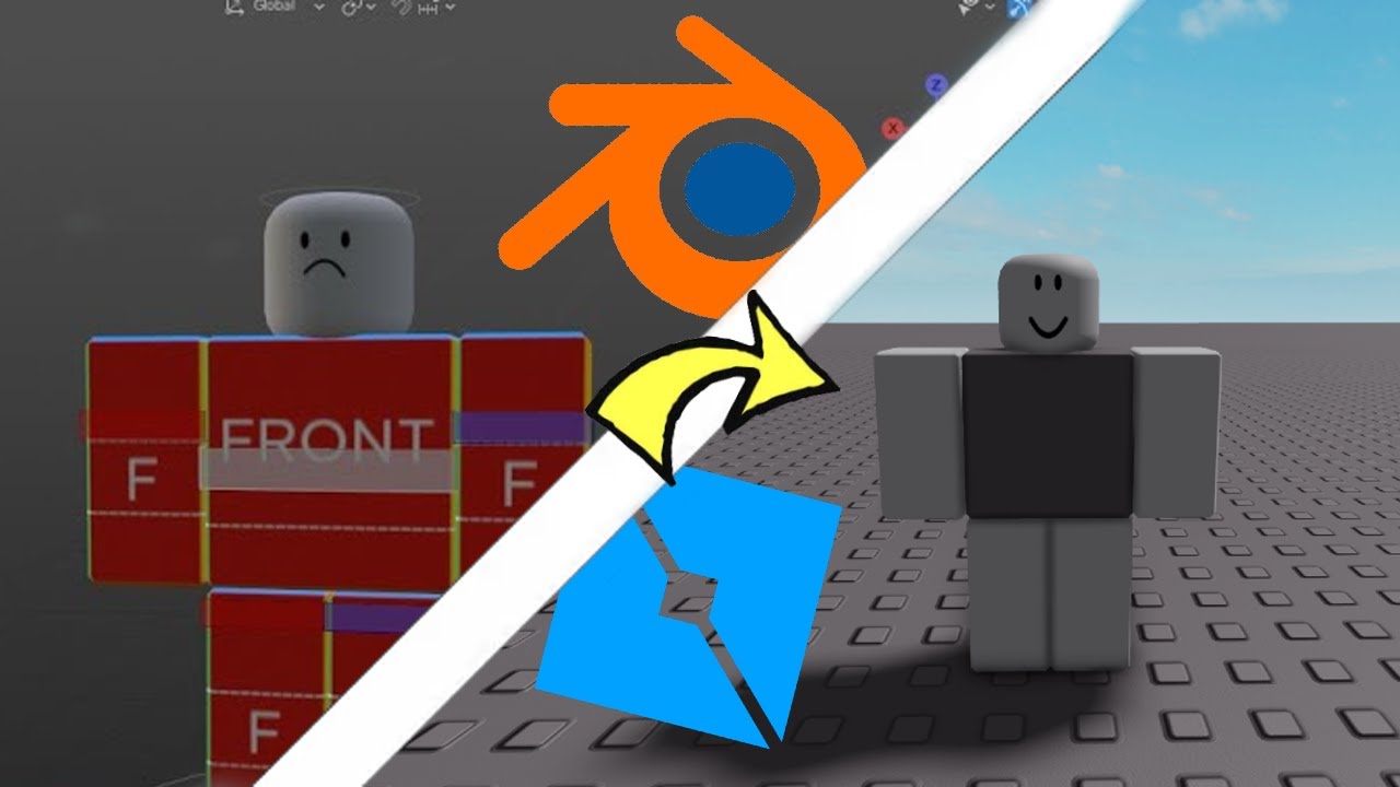 Как анимировать Roblox в Blender 2025 (урок)