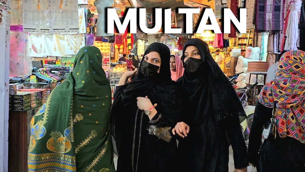Multan City Walking Tour Haram Gate 4k
