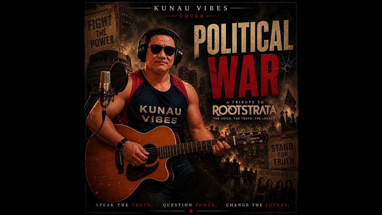 🎶  &ldquo;POLITICAL WAR&rdquo; 🎶 Kunau Vibes Cover Tribute to the legendary Rootstrata.