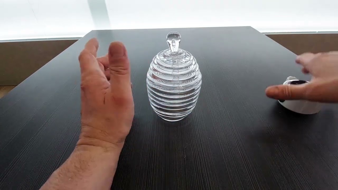 Dóza na med s naberačkou 14x8,5 cm 0,2 L