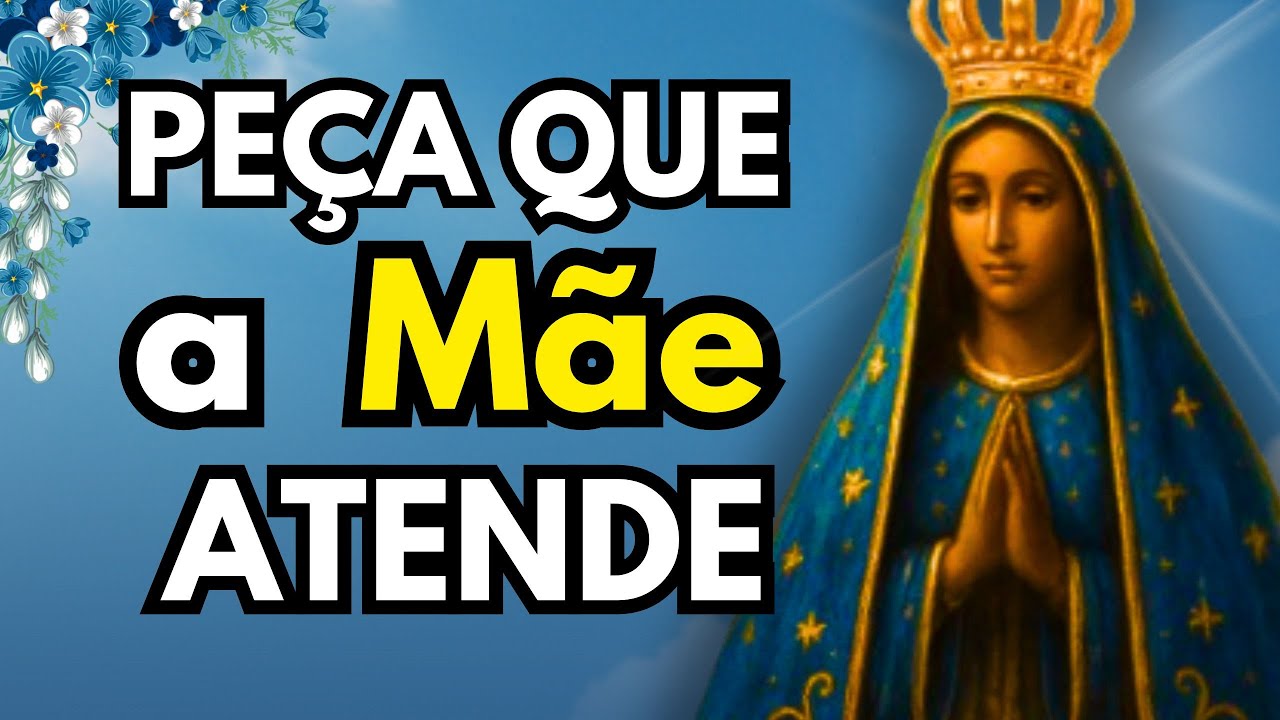❤️ FORTÍSSIMA Oração a NOSSA SENHORA APARECIDA por graças impossíveis na Sua Vida Ainda Hoje