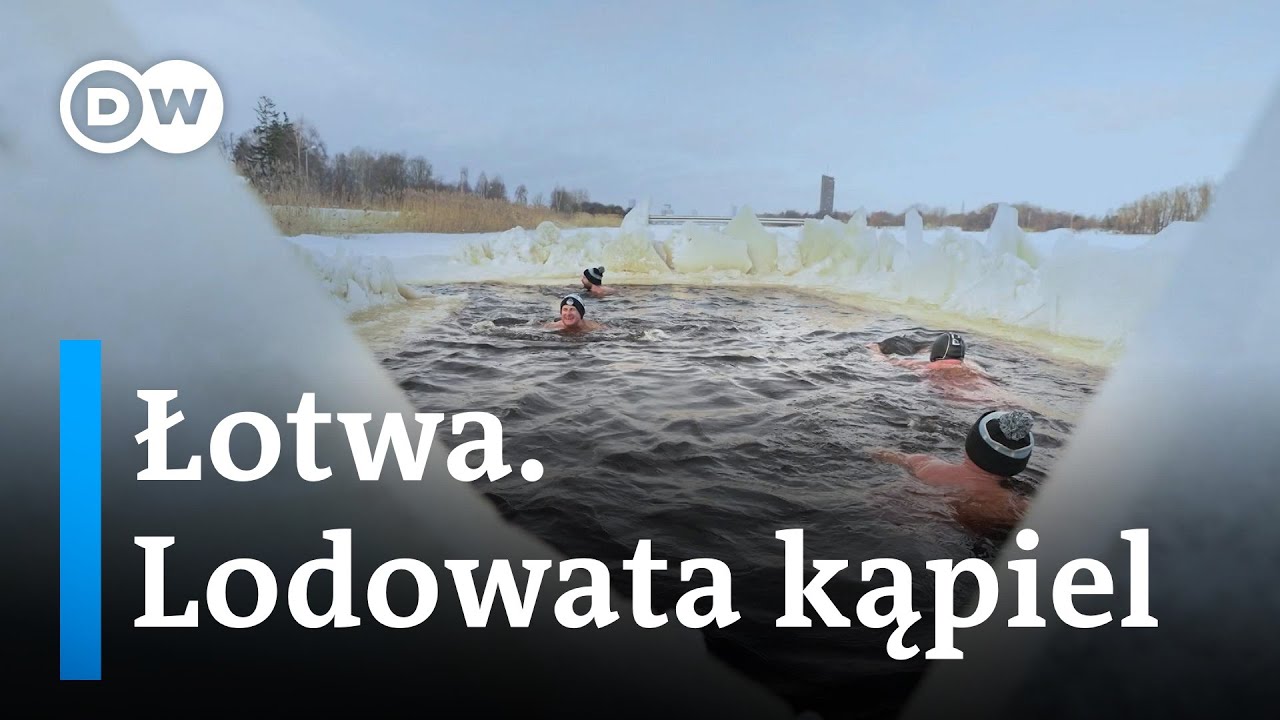 Łotwa. Lodowata kąpiel, czyli normalna zima Łotyszy