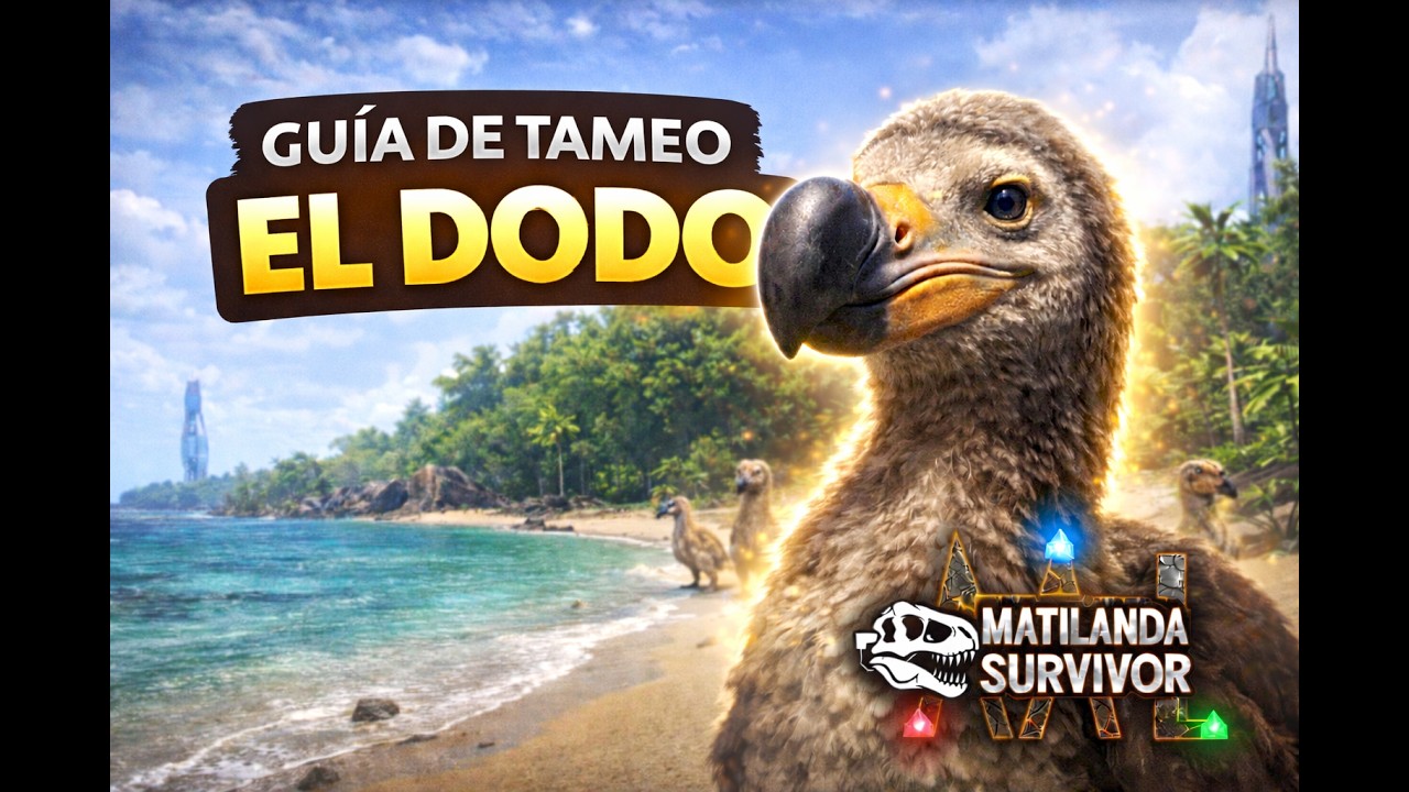 🦤 Cómo TAMEAR un DODO en ARK Survival Ascended (Guía 2026)
