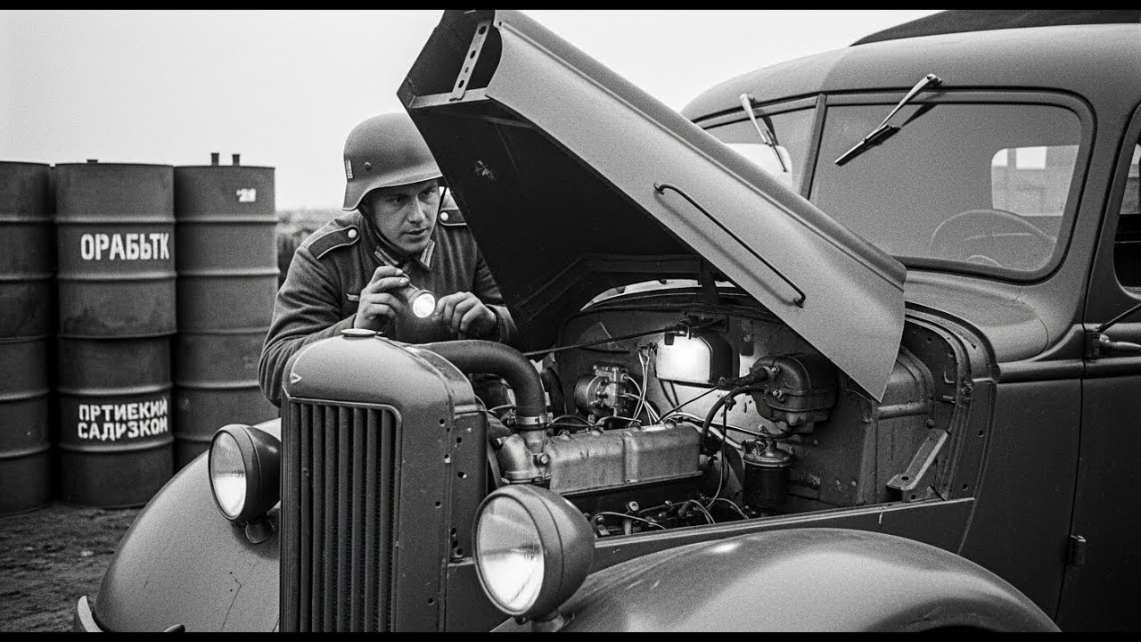 DE CE GAZ-AA MERGEA CU VOTCĂ ÎN MOTOR, IAR WEHRMACHT RĂMÂNEA FĂRĂ COMBUSTIBIL LA -30°C