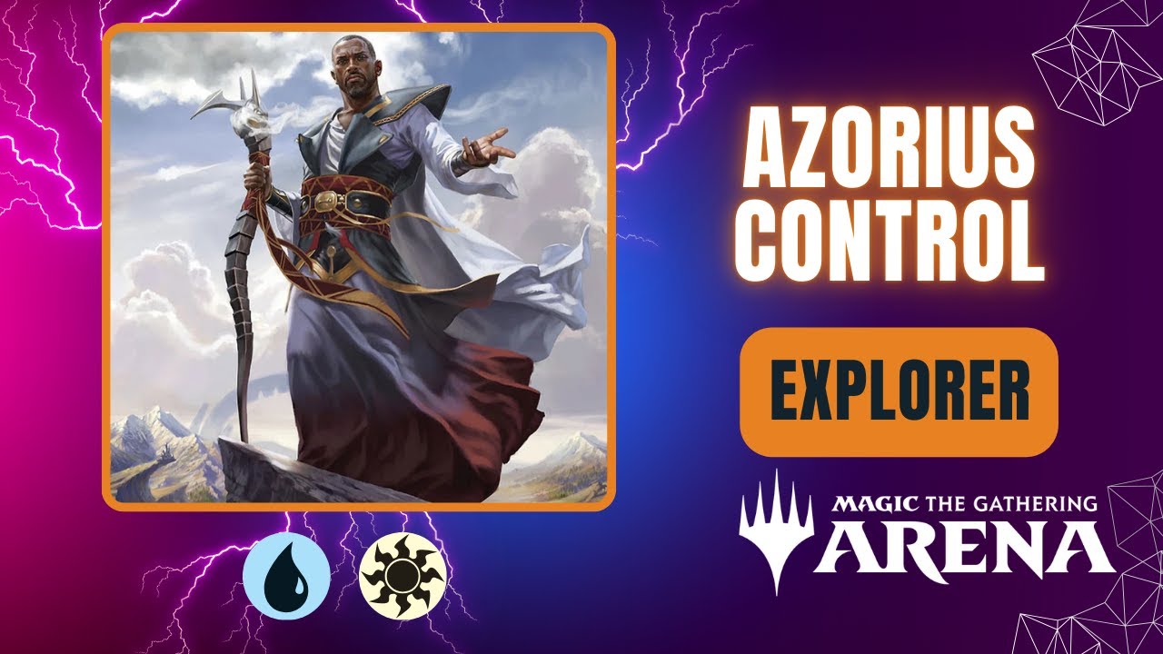💧🔆 Azorius Control | Explorer / Pioneer | MTG Arena Gameplay | PIO | BO1