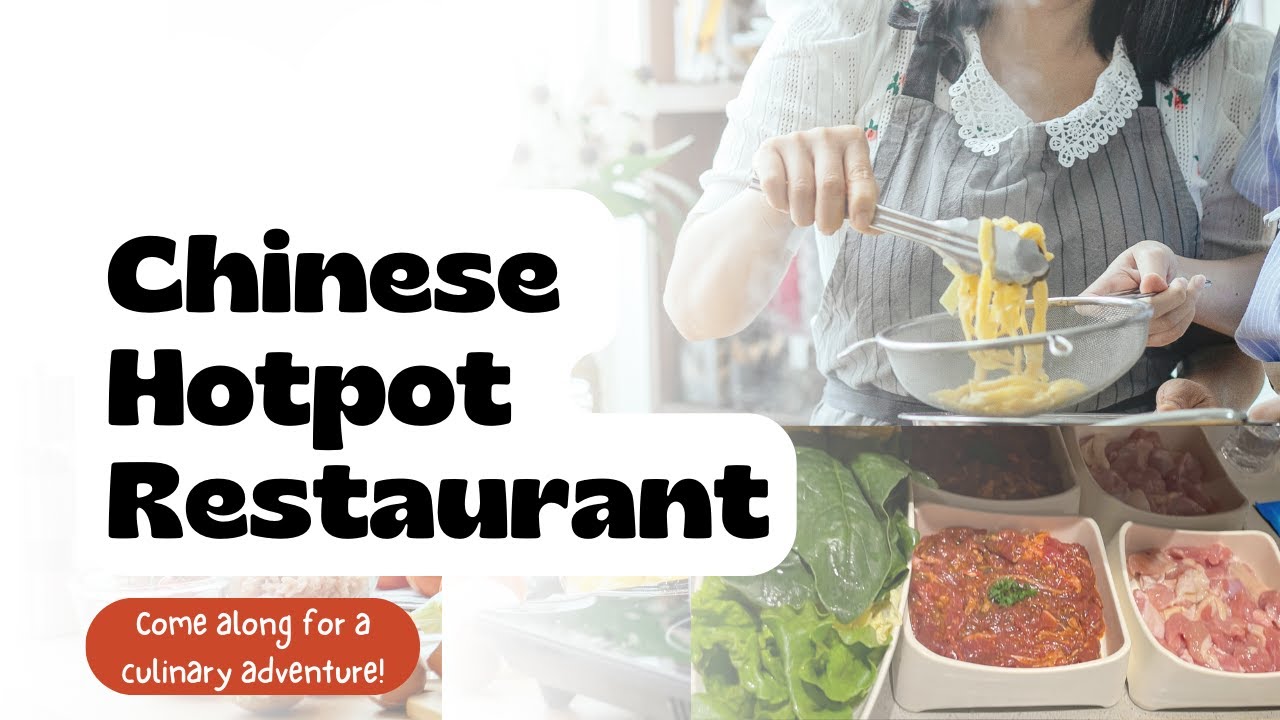 Trying Chinese hotpot for the first time