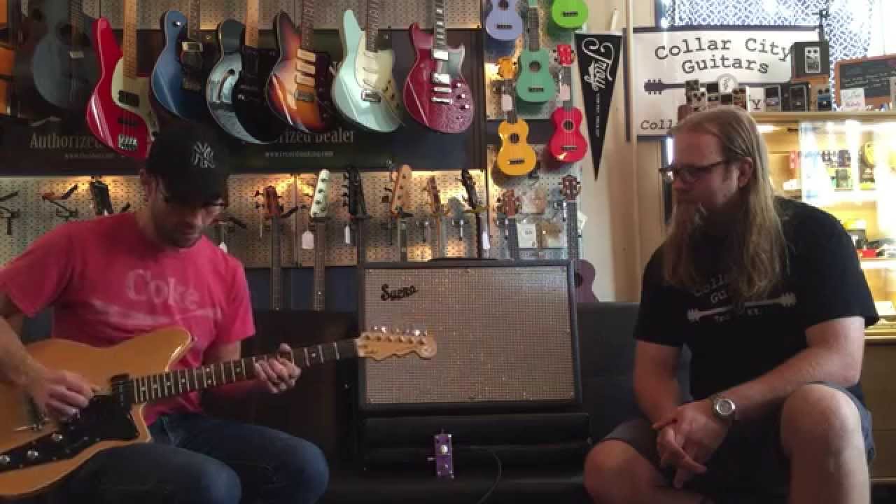 Tomsline Firecream Fuzz Demo @ Collar City Guitars