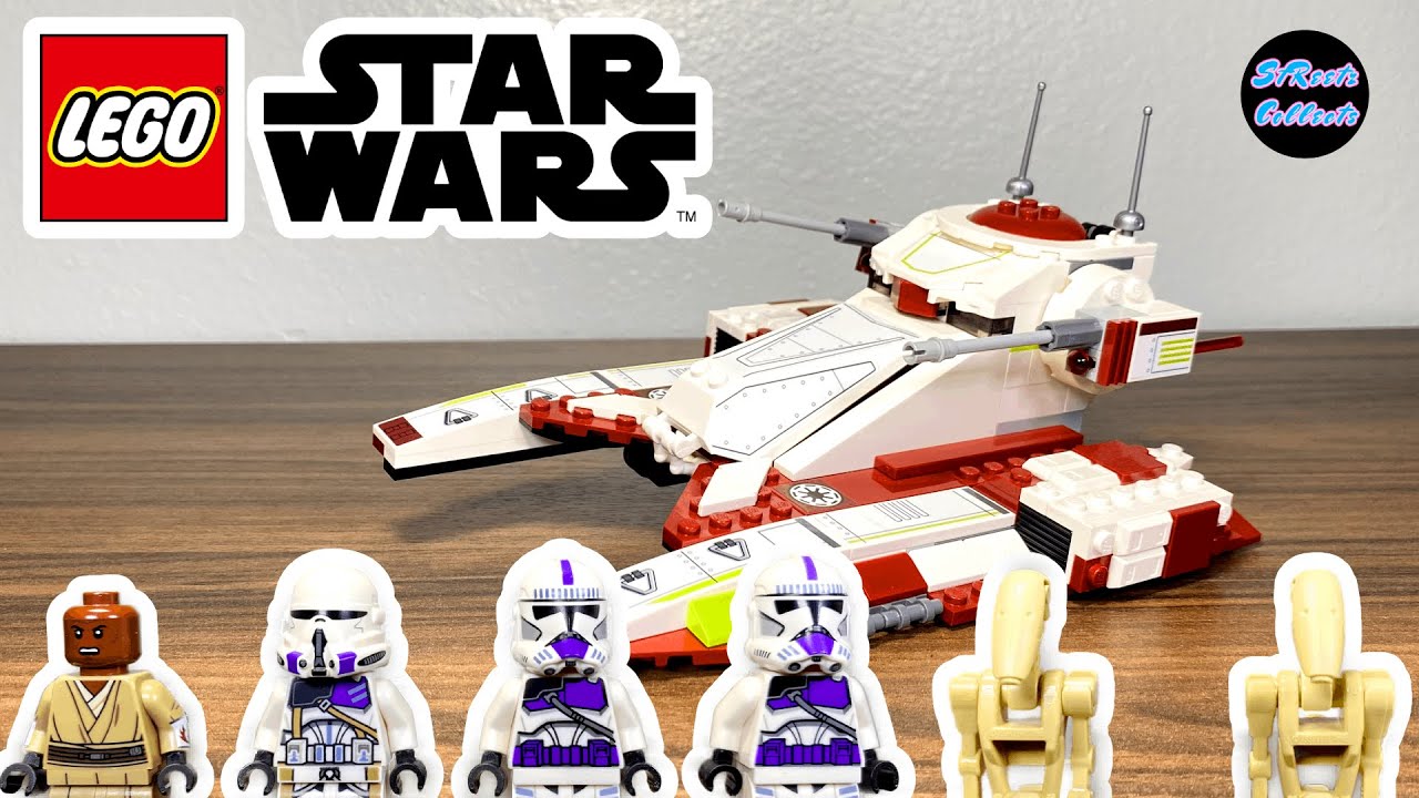 Lego Star Wars Set 75342 Republic Fighter Tank Review (2022)