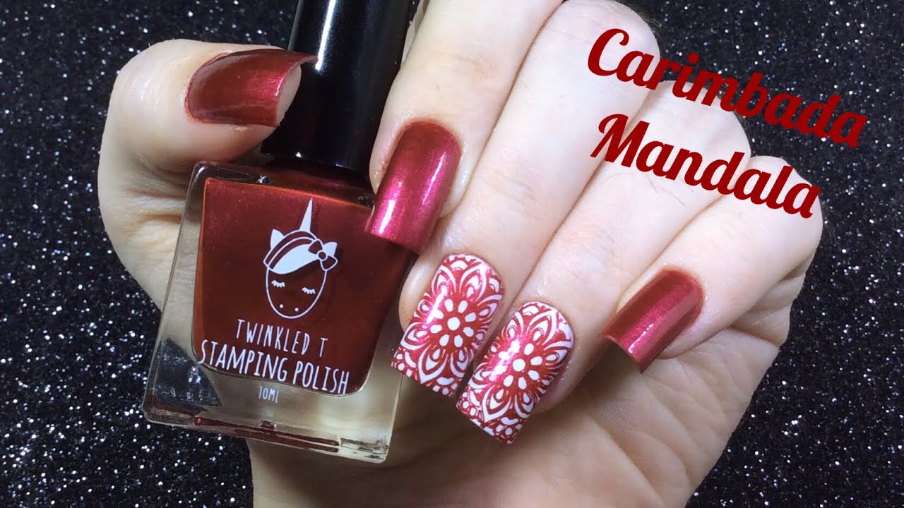 Carimbada Mandala | Unhas da Marie