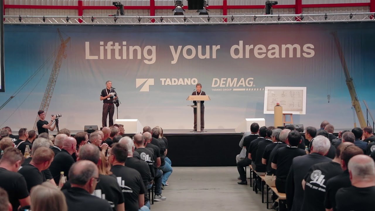 Day 1 of Tadano Demag