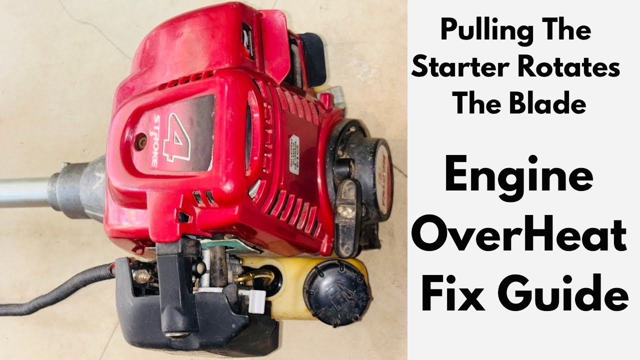 How to Fix a Brush Cutter That Gets Too Hot – Works for All Major Brands