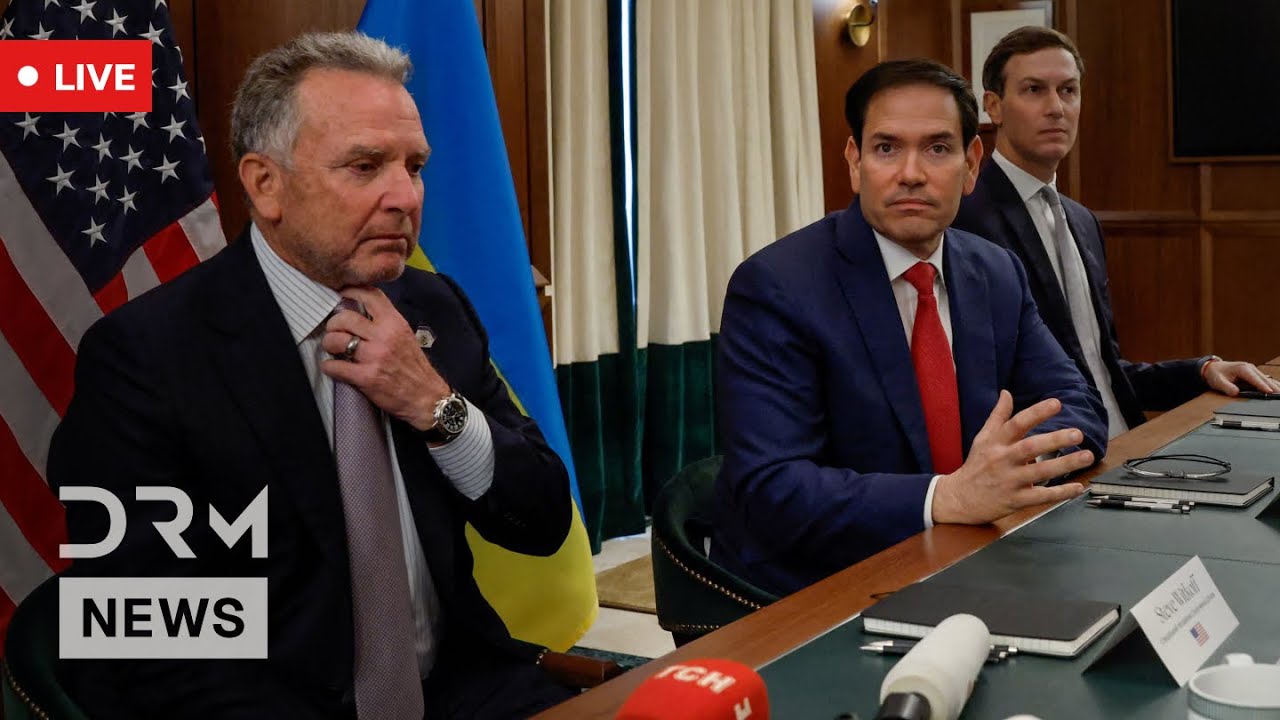 LIVE: Marco Rubio & Witkoff Speak After Talks With Ukrainian Delegation | AC1N
