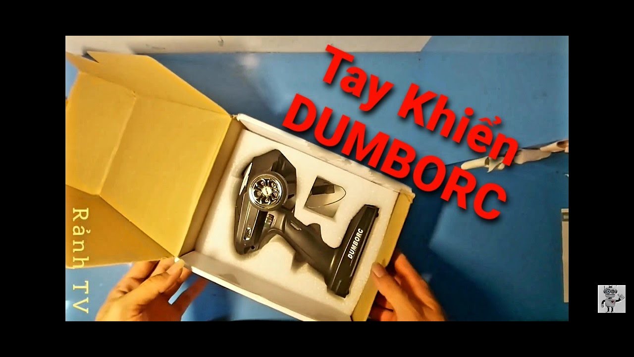 Rảnh TV | Hướng Dẫn Sử Dụng Tay Điều Khiển Tx, Rx DumboRC X5 2.4GHz 5CH X6F (400-500m)