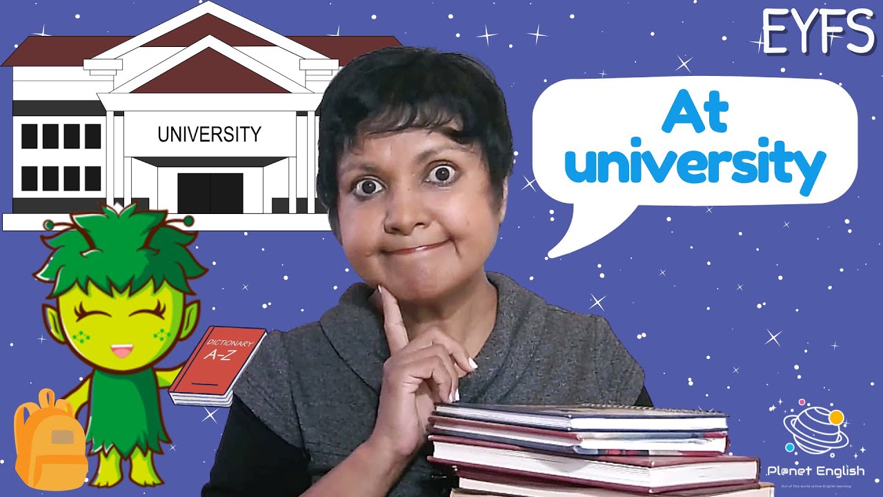 At University | EYFS Vocabulary for Kids
