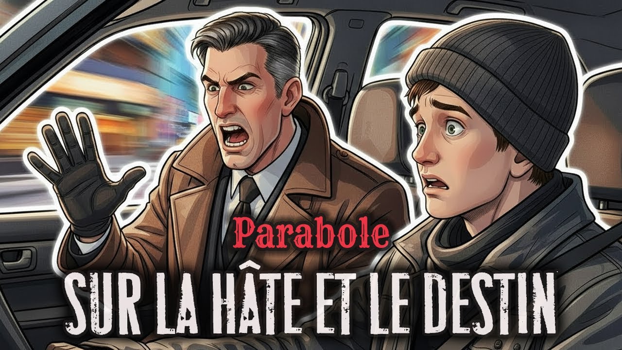 La parabole de la hâte et du destin.Sage histoire . motivation.Parabole en animation.