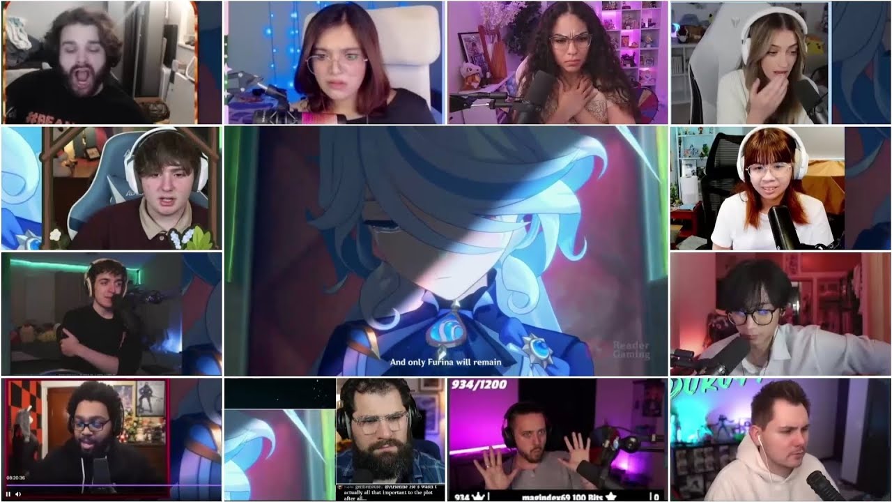 Fontaine Archon Quest Act V Cutscene Reaction | Genshin Impact Reaction Mashup