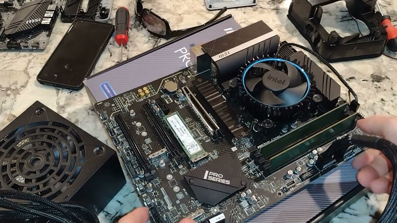 Did I throw away $60, or will this damaged MSI Pro Z690-A D4 boot up?  Installing CPU, Memory, SSD