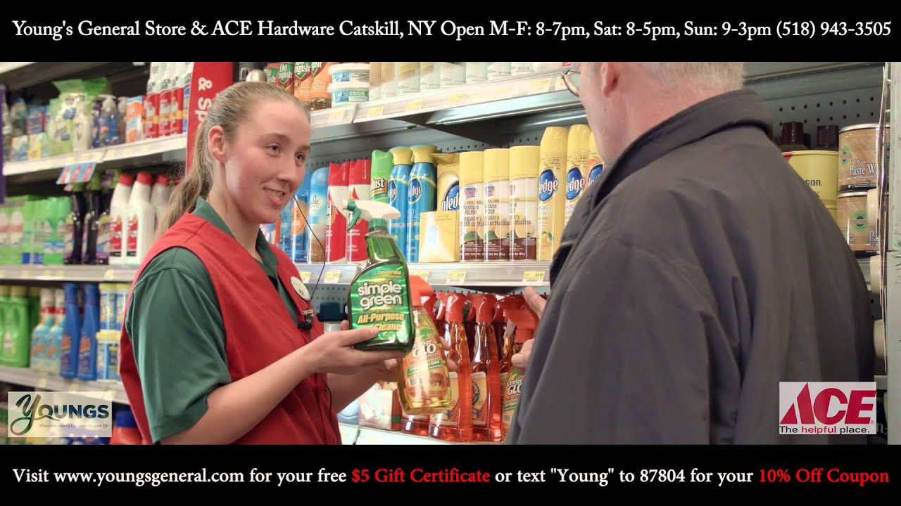 Young's General Store & ACE Commercial: Lonely Customer