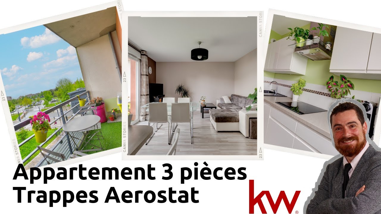 Appartement 3 pi&egrave;ces &agrave; vendre sur Trappes (78190)