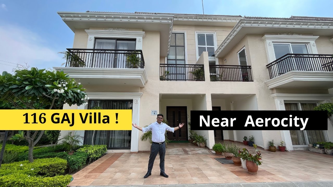 116 SQ Yard LUXURY 3 Bedroom Villa House | Near Gmada Aerocity, Mohali !